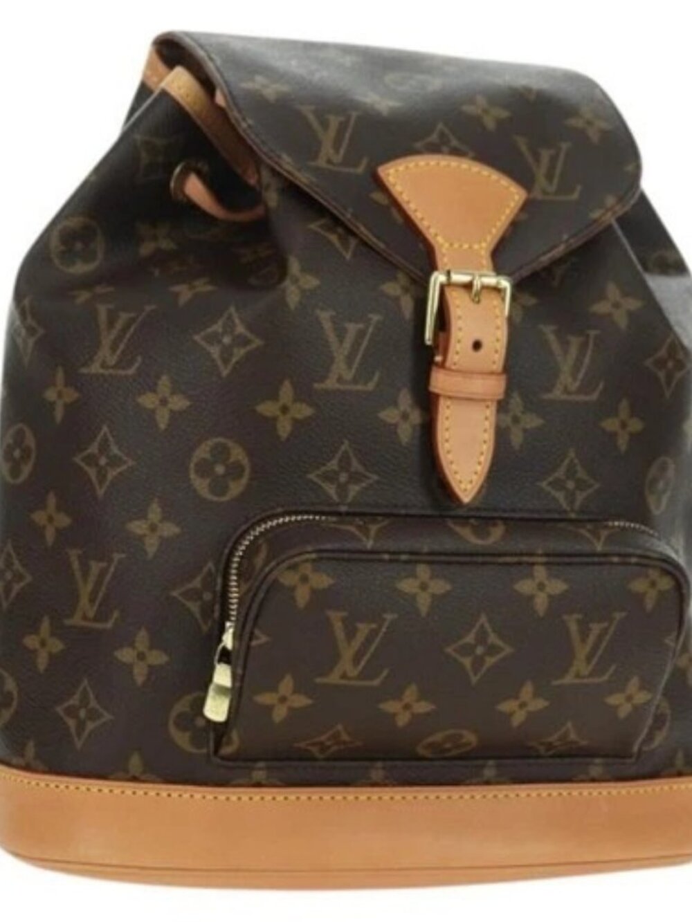 LOUIS VUITTON Monogram Montsouris MM Backpack M51136 LV Auth 174781SAV - Picture 1 of 16